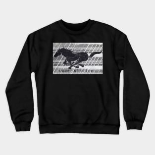 Home Stretch Race Horse Crewneck Sweatshirt